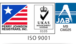 ISO9001:2015認証ロゴ
